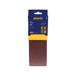 IRWIN 75 x 457mm 80 Grit Sanding Belt - 3 Pack