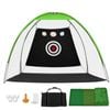 Advwin 10x7ft Golf Practice Net – Driving, Swing, Chipping & Hitting Aid with Target
