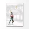 Modern Girl Luxury Fashion Store Print 100% Australian Made 90x120cm (Stretched Canvas)