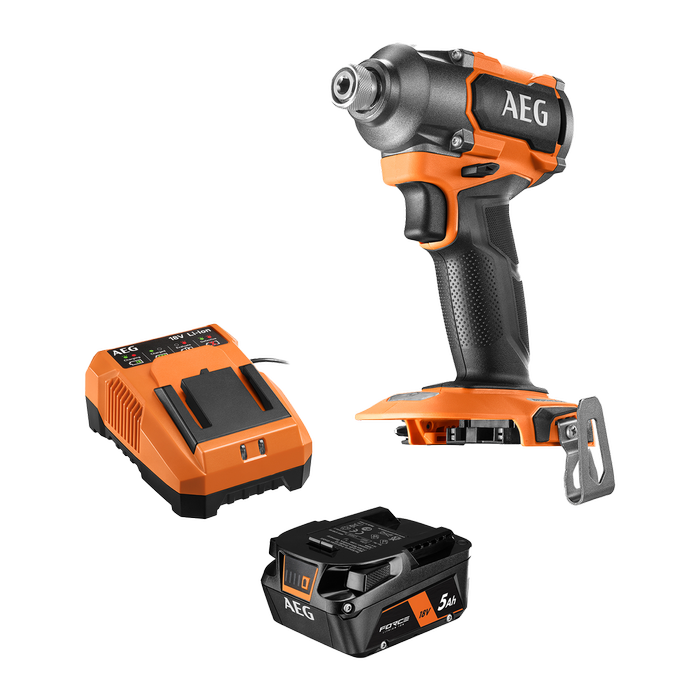 Cacciavite A Impulso AEG 4935472013 - 1/4, 18V, Motore Antipolvere E Resistente - Foto 2