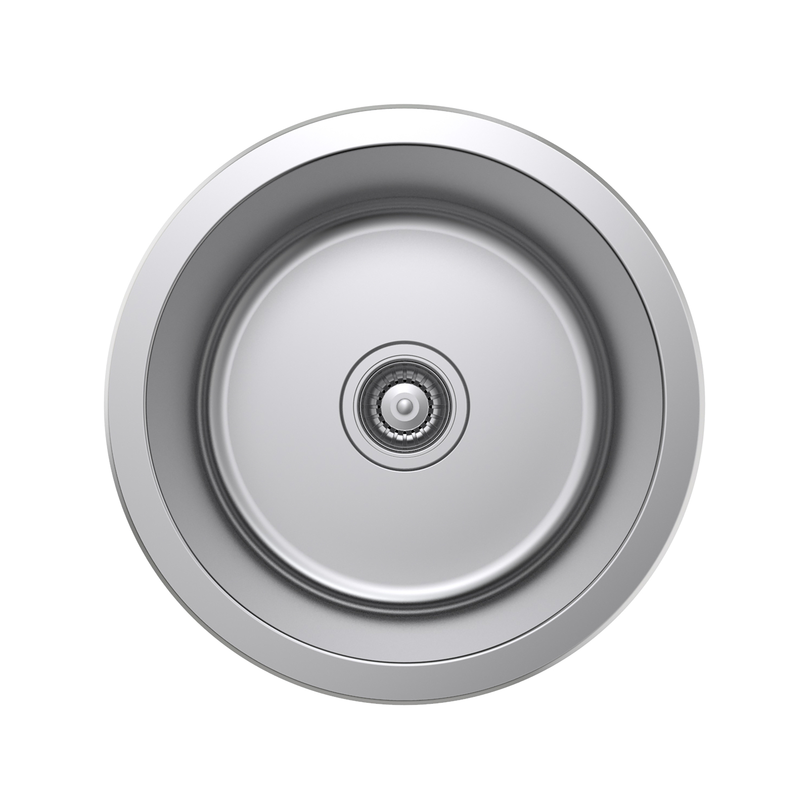 Estilo 450mm Stainless Steel Round Inset Sink product image