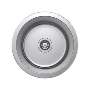 Estilo 450mm Stainless Steel Round Inset Sink