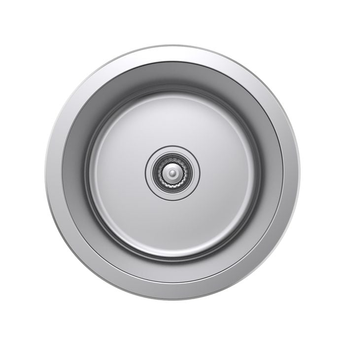 Estilo 450mm Stainless Steel Round Inset Sink
