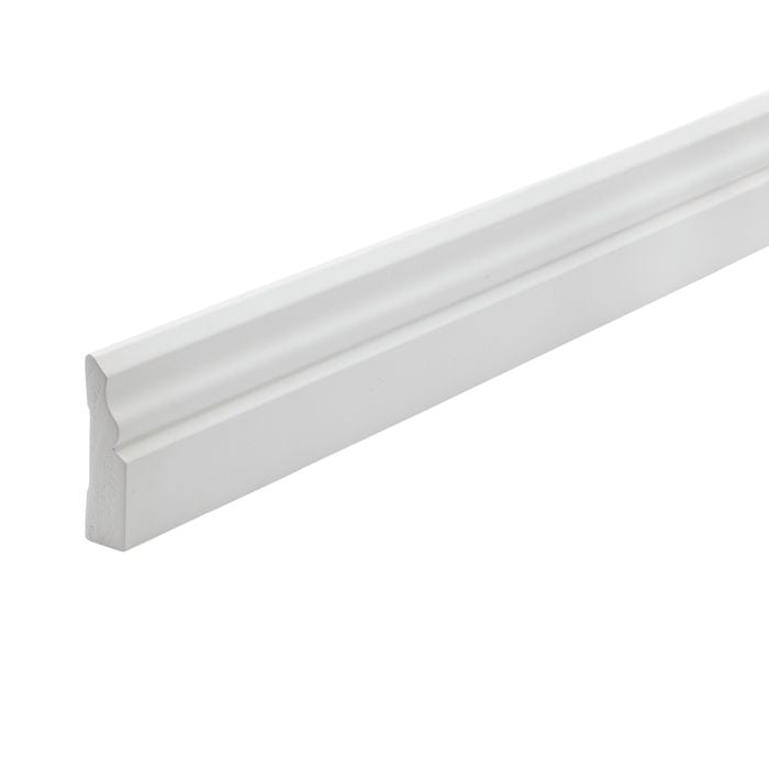 66 x 18mm 5.4m White Moulding Pine FJ Primed Aus Colonial