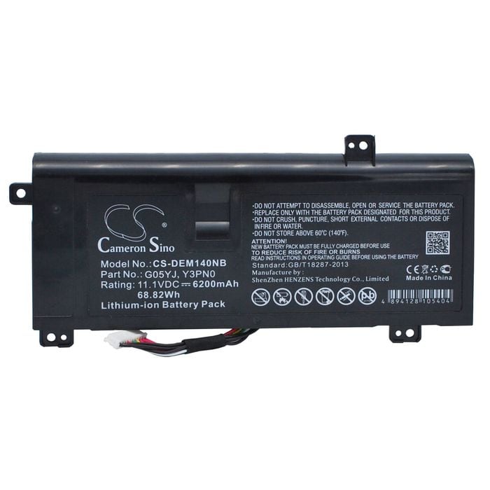 Cameron Sino G05yj, Y3pn0 Battery Replacement [cs-dem140nb]