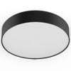 Verve Design 15W Black Fabric Shade Ceiling Light