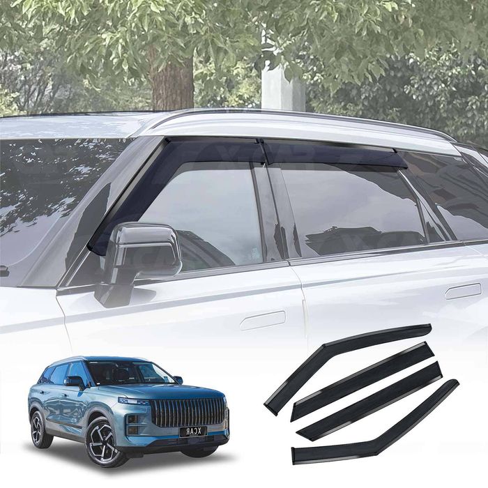 Weathershields For Jaecoo J7 2024-onwards Car Weather Shields Wind Deflectors Window Sun Visor 4 Pcs