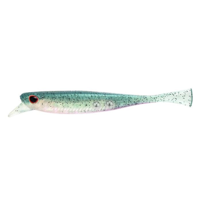 Nomad Design Live Ops Delta Minnow 4.5" Soft Plastic Fishing Lure Green Wakasagi