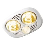 IXL Tastic Mirage 3 In 1 Bathroom Heater Exhaust Fan And Motion Sensor LED