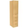 Lugna 2048 x 450 x 580mm Sand Hanging 4 Drawers Right Hinged Door Storage Cabinet