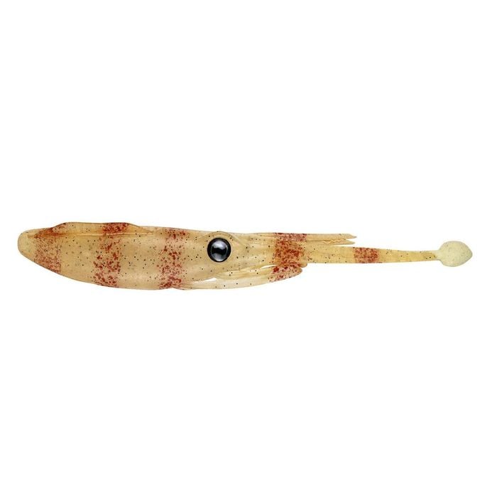 Nomad Design Live Ops Jerksquid 7" Soft Plastic Fishing Lure Natural Tiger