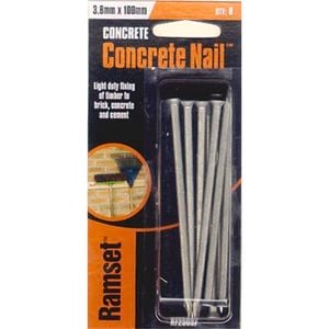 Ramset Concrete Nail 3.8 x 100mm 8pk