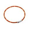 Flamingo Visio 20-70cm Orange Nera Dog Led Collar