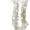 Christmas Snowflake Wire Wreath [White]
