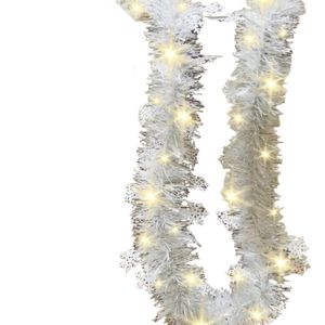 Christmas Snowflake Wire Wreath [White]