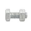 Zenith M8 x 20mm Hot Dipped Galvanised Hex Head Bolt And Nut - Each