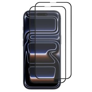 2 Pack MEZON Apple iPhone 17 Pro (6.3") Full Cover Tempered Glass Screen Protectors