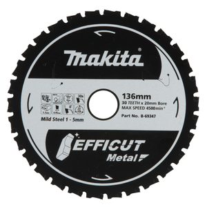 Makita 136mm Efficut Metal General Purpose Blade
