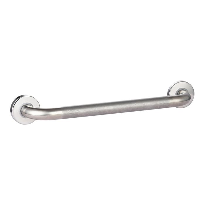 evekare 450mm Stainless Steel Knurled Grab Rail