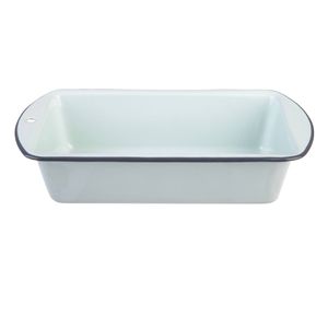 Falcon Loaf Pan 28cm Duck Egg Blue & Grey