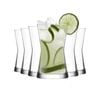 LAV Derin Highball Cocktail Tumbler Glasses - 350ml - Pack of 12 Highball Glasses for Cocktails