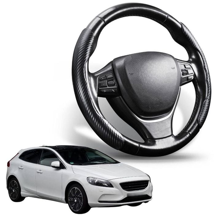 Segmented Steering Wheel Cover for Volvo V40 2013 - 2019