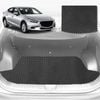 6D Diamond Car Boot Mat for Mazda 3 (BM BN)2014-2018-Cargo Mat-Black-Outback GT