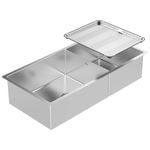 Abey Piazza CR500D 1 and 3/4 Bowl with Drain Tray