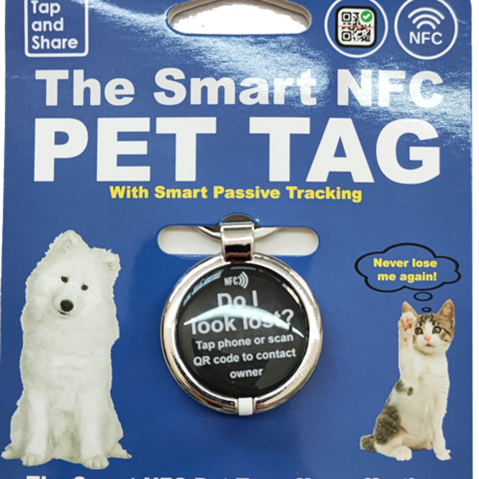 Smart Nfc Pet Tag With Smart Passive Tracking Bunnings Australia