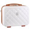 Pierre Cardin Beauty Case Hard Shell Makeup Cosmetic Organizer Travel - White - White | Hard Shell | Beauty Case