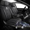 Australian Goose Edition Front Seat Covers for Mitsubishi Triton Double Cab 2006 - 2015 (ML MN) - Suede, Universal Fit - Black