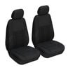 Catzon Car Seat Covers Front Seat Universal Airbag Compatible Protector-Black