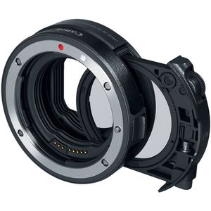 Canon EF - EOS R Drop In Filter Mount Adapter w/ CPL Filter