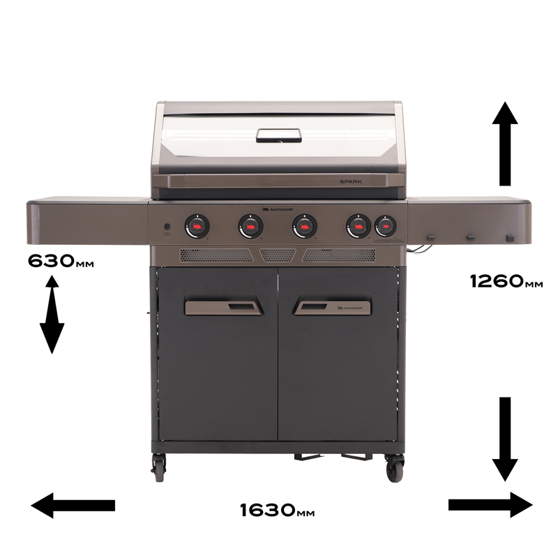 Spark 4 Burner BBQ Matador BBQs