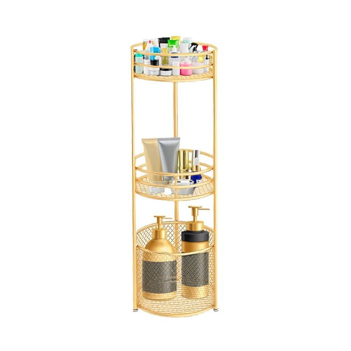 SOGA 3 Tier Bathroom Storage Shelf with Basket