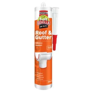 Gorilla 300ml Clear Roof & Gutter Sealant