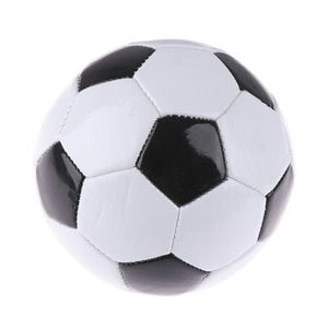 Classic Soccer Ball Football Training Standard Size 5 Black/white