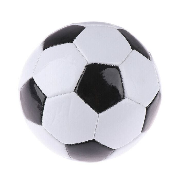 Classic Soccer Ball Football Training Standard Size 5  Black/White