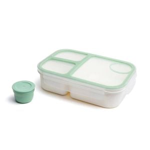 LocknLock 980ml To-Go 3-Compratment Airtight Bento Box Lunchbox - Mint