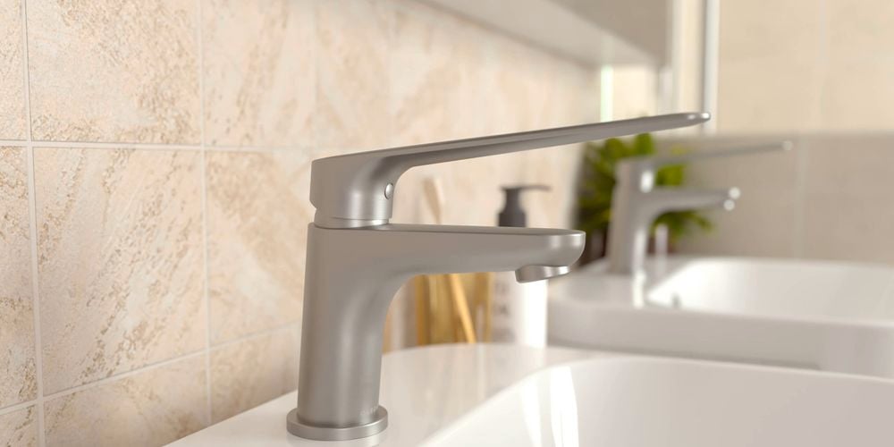 Silver taps by Homecare by Caroma for carousel image 3