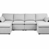 Jonpony 6-Piece Modular Sofa Set - Light Grey