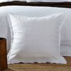 CottonMore A Pair of 500TC 100% cotton Striped European Pillow Cover 65x65+2cm White