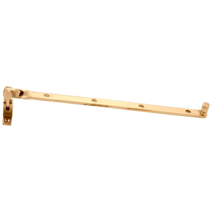 Miles Nelson Window Stay Brass 300mm