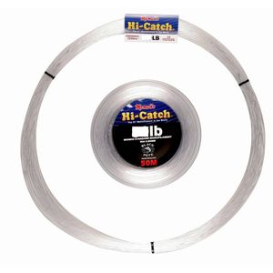 Momoi HiCatch Standard 50m Clear Monofilament Fishing Leader 60lb