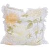 LVD Cotton Cushion w/ Fringe Square Home Decor 50x50cm Dahlia