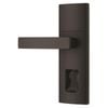Gainsborough Matt Black Contemporary Angular Trilock Dummy Trim Set