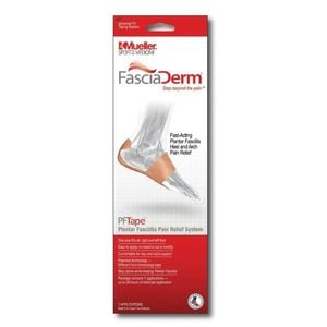 Mueller Fasciaderm Pftape System For Plantar Fasciitis - Instant Relief For Heel And Arch Pain