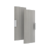 Lugna 768 x 600 x 16mm Mist Double Doors