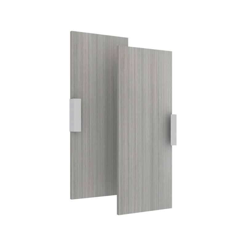 Lugna 768 x 600 x 16mm Mist Double Doors