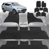 6D Diamond Car Floor Mats for Ford Territory 2004-2011-Ultimate Set-Black-Outback GT